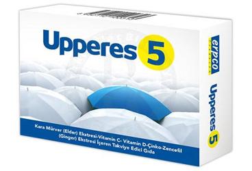 UPPERES 5 TAKVIYE EDICI GIDA KAPSUL 30 kapsül Takviye Ürün Görseli
