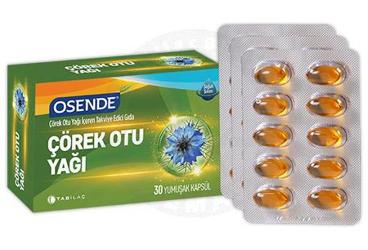 OSENDE COREKOTU YAGI YUMUSAK KAPSUL 30 kapsül Takviye Ürün Görseli
