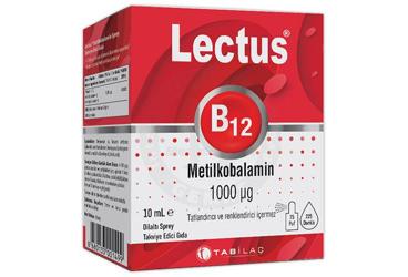 LECTUS B12 METILKOBALAMIN SPREY TAKVIYE EDICI GIDA 10 ml Takviye Ürün Görseli