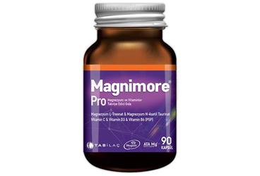 MAGNIMORE PRO MAGNEZYUM VE VITMAINLER ICEREN TAKVIYE EDICI GIDA 90 kapsül Takviye Ürün Görseli