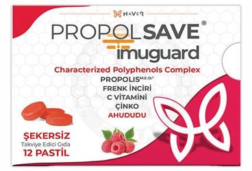 HAVER PROPOLSAVE IMUGUARD AHUDUDU AROMALI PASTIL 12 pastil Takviye Ürün Görseli