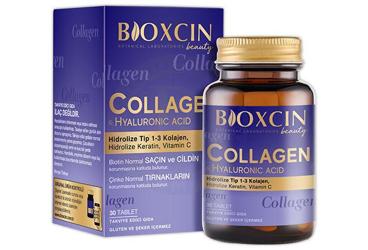 BIOXCIN COLLAGEN VE HYALURONIK ASIT ICEREN TAKVIYE EDICI GIDA 30 tablet Takviye Ürün Görseli