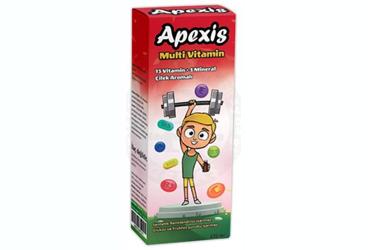 APEXIS MULTIVITAMIN CILEK AROMALI TAKVIYE EDICI GIDA 150 ml şişe Takviye Ürün Görseli
