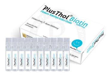 PLUSTHOL BIOTIN ICEREN TAKVIYE EDICI GIDA FLAKON 30x5 ml flakon Takviye Ürün Görseli