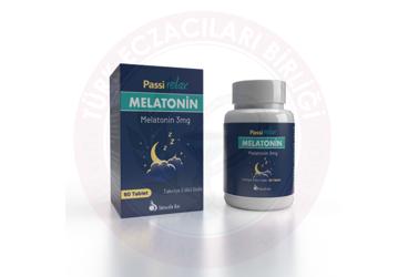 PASSIRELAX MELATONIN TABLET 3 mg 60 tablet Takviye Ürün Görseli