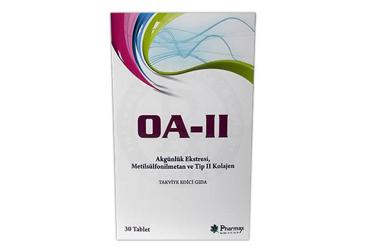OA-II AKGUNLUK EKSTRESI METILSULFONILMETAN VE TIP II KOLAJEN ICEREN TABLET 30 tablet Takviye Ürün Görseli