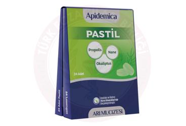 APIDEMICA NANE, OKALIPTUS, C VITAMINI VE PROPOLIS ICEREN PASTIL 24 adet Takviye Ürün Görseli