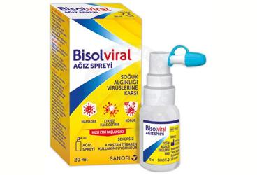 BISOLVIRAL AGIZ SPREYI 20 ml şişe Takviye Ürün Görseli