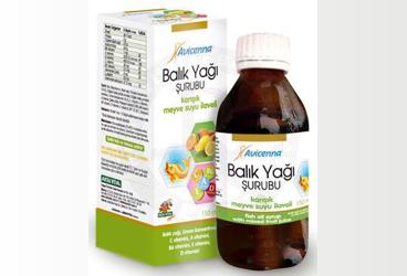 AVICENNA BALIK YAGI SURUBU 150 ml şişe Takviye Ürün Görseli