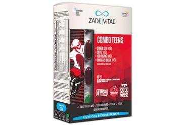 ZADE VITAL COMBO JUNIOR KAPSUL 60 kapsül/blister Takviye Ürün Görseli