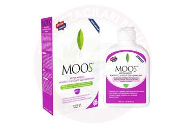 MOOS KEPEGE KARSI KUKURTLU SAMPUAN 200 ml şişe