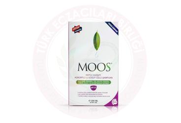 MOOS KEPEK KARSITI KUKURTLU & SOGUT OZLU TUZSUZ SAMPUAN 200 ml şişe