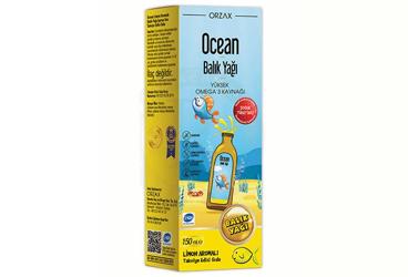 OCEAN BALIK YAGI SURUP LIMONLU 150 ml şişe Takviye Ürün Görseli