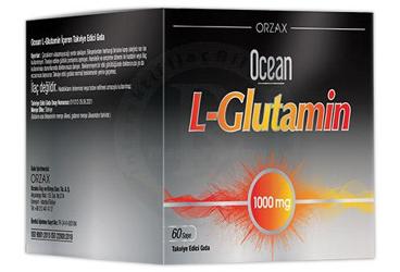 OCEAN L-GLUTAMIN ICEREN SASE TAKVIYE EDICI GIDA 1000 mg 60 saşe Takviye Ürün Görseli