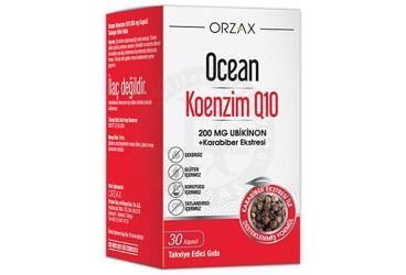 OCEAN KOENZIM Q10 TAKVIYE EDICI GIDA KAPSUL 200 mg 30 kapsül Takviye Ürün Görseli