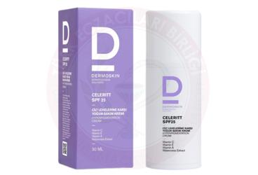 DERMOSKIN CELERITT SPF 25 LEKE KARSITI BAKIM KREMI 30 ml şişe