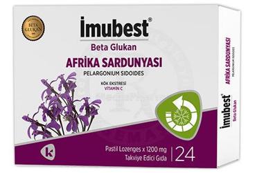 IMUBEST BETA GLUKAN AFRIKA SARDUNYASI PASTIL 24 pastil Takviye Ürün Görseli
