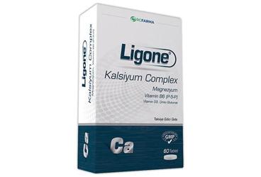 LIGONE KALSIYUM COMPLEX TABLET 60 tablet Takviye Ürün Görseli