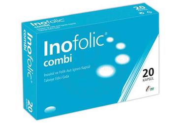 INOFOLIC COMBI YUMUSAK JELATIN KAPSUL 20 kapsül Takviye Ürün Görseli