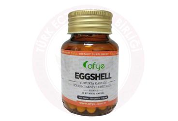 AFYE EGGSHELL YUMURTA KABUGU ICEREN TAKVIYE EDICI GIDA BITKISEL KAPSUL 30 kapsül Takviye Ürün Görseli