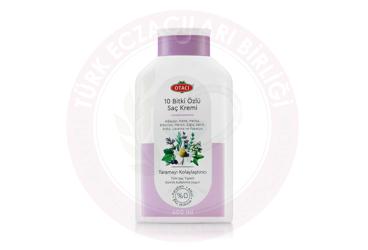 OTACI 10 BITKI OZLU CANLI PARLAK SACLAR ICIN SAC KREMI 400 ml
