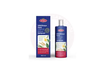 OTACI DOKULMEYE KARSI VITAMINLI BITKISEL SAMPUAN 300 ml şişe