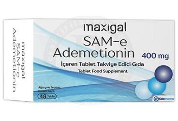 MAXIGAL SAM-E ADEMETIONIN ICEREN TAKVIYE EDICI GIDA TABLET 48 tablet Takviye Ürün Görseli