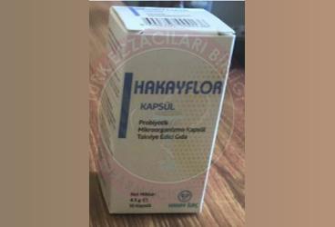 HAKAYFLOR PROBIYOTIK MIKROORGANIZMA KAPSUL 10 kapsül Takviye Ürün Görseli