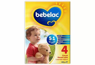 BEBELAC 4 COCUK 250 g toz Takviye Ürün Görseli