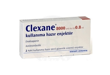CLEXANE 8000 ANTI-XA IU/0,8 ML KULL.HAZIR ENJEKTOR