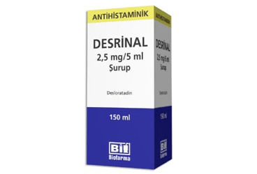 DESRINAL 2,5 MG/5ML 150 ML SURUP