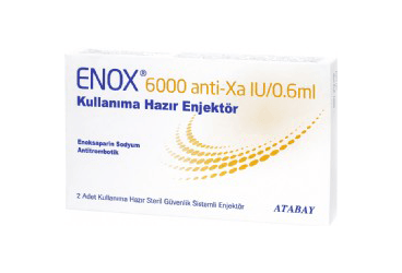 ENOX 6000 ANTI-XA IU/0,6 ML 2 KULLANIMA HAZIR ENJEKTOR
