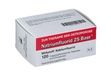 NATRIUMFLUORID 25 MG 120 TABS.