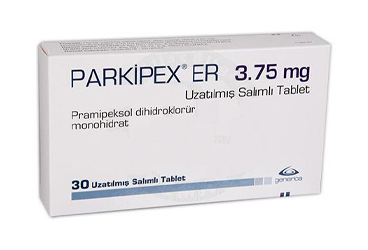 PARKIPEX ER 3,75 MG UZATILMIS SALIMLI 30 TABLET
