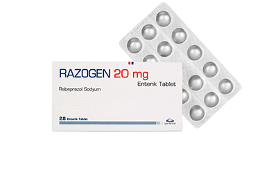 RAZOGEN 20 MG 28 ENTERIK KAPLI TABLET