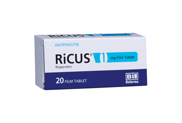 RICUS 1 MG 20 FILM KAPLI TABLET