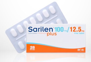 SARILEN PLUS 100 MG/12.5 MG 28 FILM TABLET