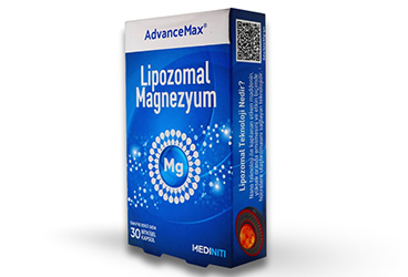 ADVANCEMAX LIPOZOMAL MAGNEZYUM + B6 VITAMIN 30 KAPSUL Takviye Ürün Görseli