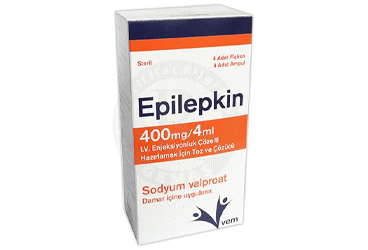 EPILEPKIN 400 MG/4 ML I.V. ENJEKSIYONLUK COZELTI HAZIRLAMAK ICIN TOZ VE COZUCU (4 FLAKON+4 COZUCU AMPUL)