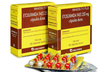 ETOSUXIMIDA FAES 250 MG 30 CAPSULES DURAS