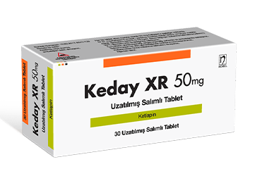 KEDAY XR 50 MG UZATILMIS SALIMLI 30 TABLET