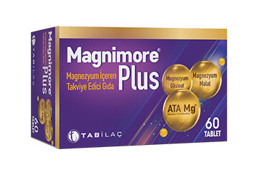 MAGNIMORE PLUS TAKVIYE EDICI GIDA 30 tablet Takviye Ürün Görseli
