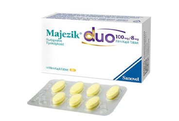 MAJEZIK DUO 100 MG/8 MG 14 FILM KAPLI TABLET