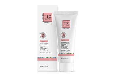 TTO CLINIC RENKLI GUNES KORUYUCU KREM SPF 50 70 ml tüp