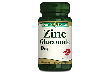 NATURES BOUNTY ZINC GLUCONATE TABLET 10 mg 100 tablet Takviye Ürün Görseli